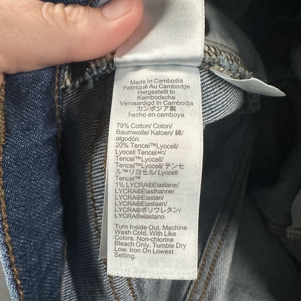 J Crew Jeans Womens 27 Blue 9in 10in High-Rise Skinny Lot of 2 Stretch Raw Hem - Picture 9 of 16